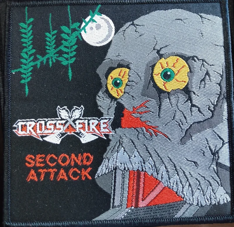 CROSSFIRE Second Attack EMBROIDERED PATCH