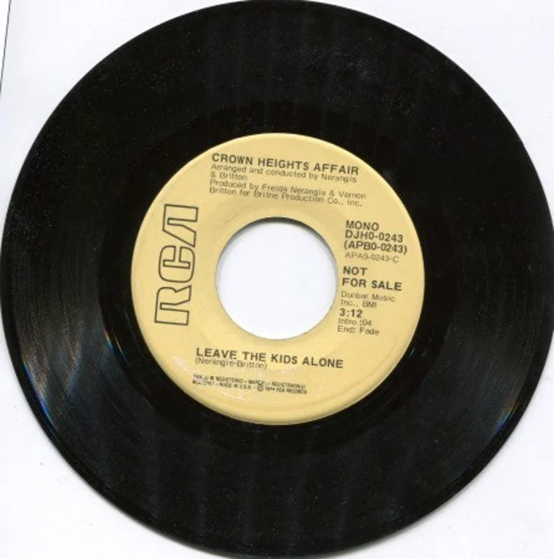 Crown Heights Affair - Leave the Kids Alone - (Stereo)/ Leave the Kids Alone - (Mono)