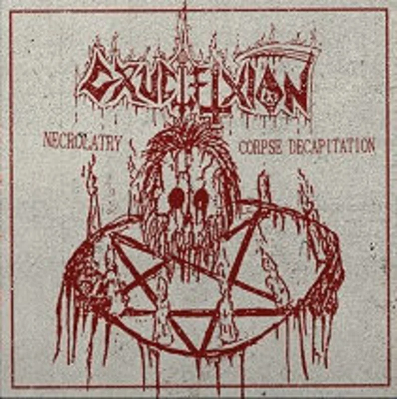 Crucifixion - Necrolatry / Corpse Decapitation NEW METAL LP