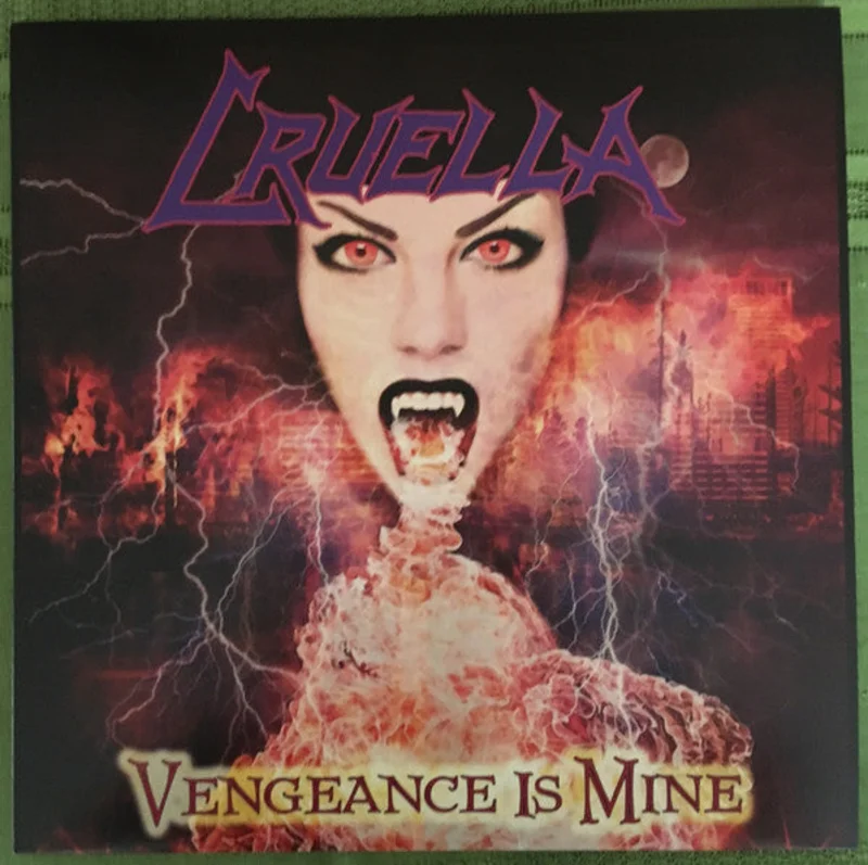 Cruella - Vengeance Is Mine NEW METAL LP