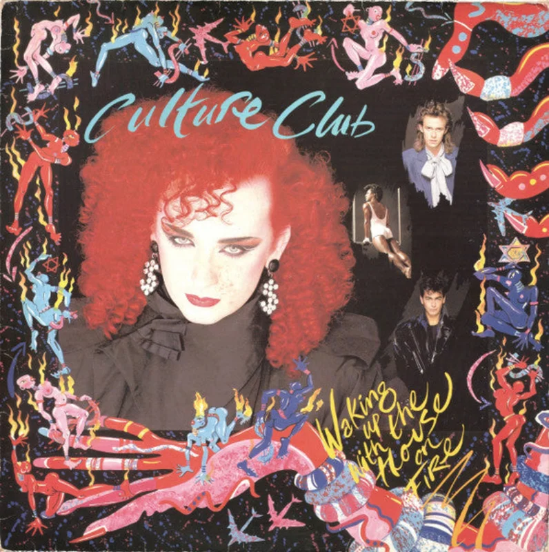 Culture Club - Waking Up With The House On Fire USED LP