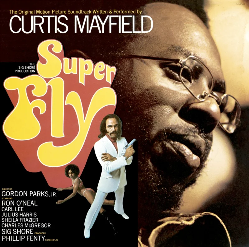 Curtis Mayfield - Superfly w/ die-cut cover art