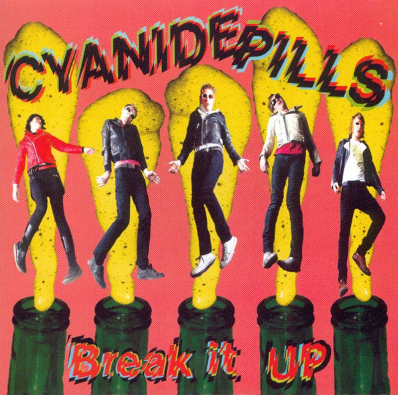 Cyanide Pills - Break It Up USED 7" (yellow vinyl)