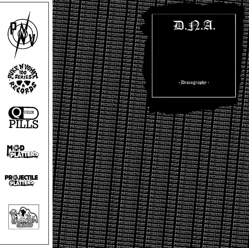 D.N.A. - Discography USED LP (test press)