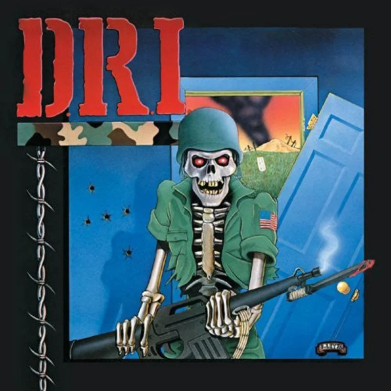 D.R.I. - Dirty Rotten LP / Violent Pacification USED LP (br)