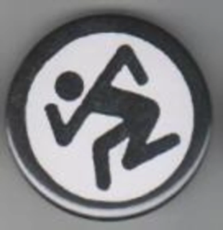 D.R.I - LOGO big button