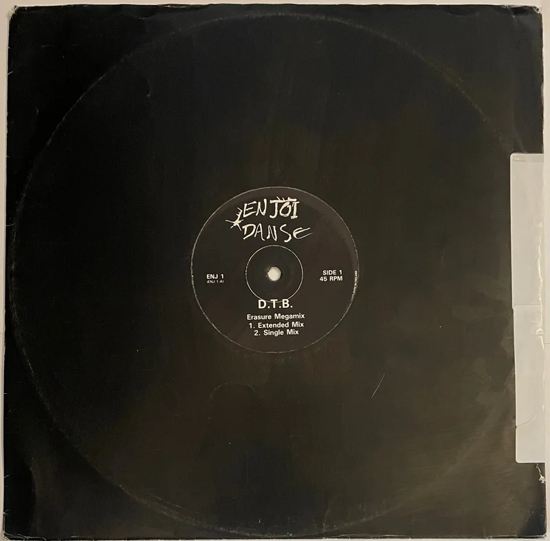 D.T.B. - Erasure Megamix 12" Single