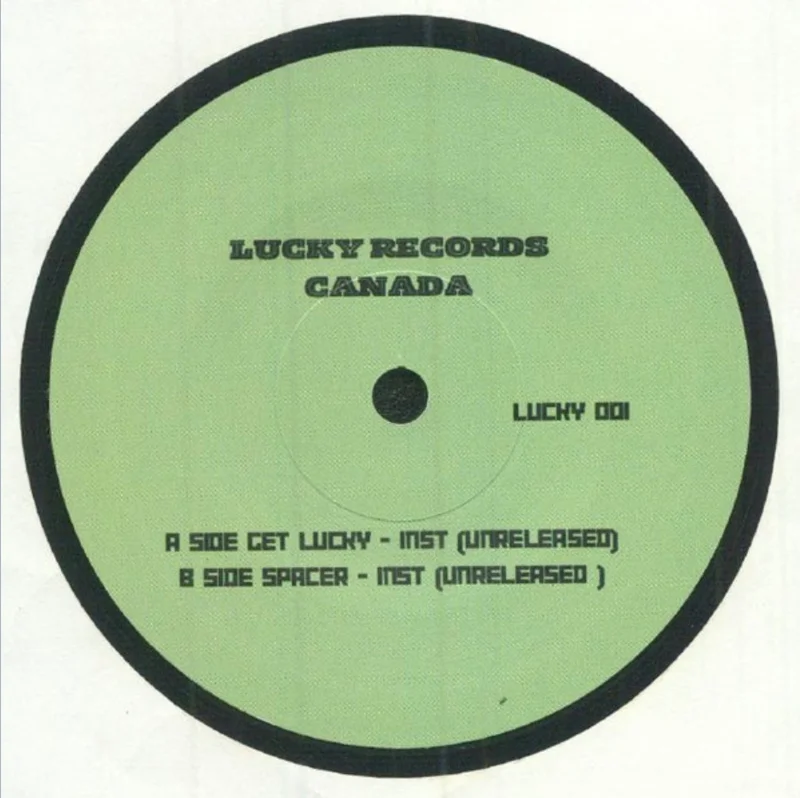 Daft Punk - Get Lucky (instrumental) / Spacer (instrumental) 7"