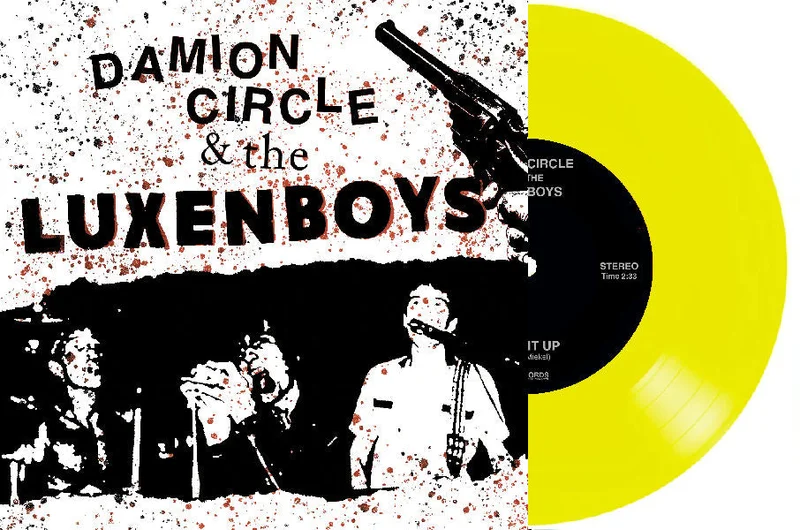 Damion Circle & The Luxenboys - Wrap It Up NEW 7" (yellow vinyl)