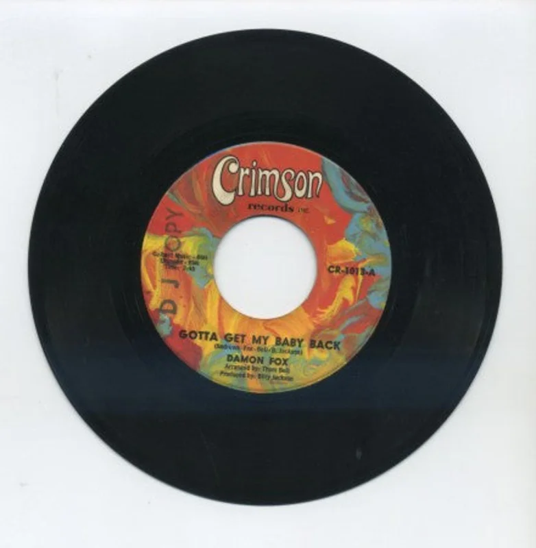 Damon Fox - Gotta Get My Baby Back/ Black Widow Spider