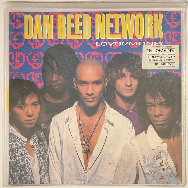 Dan Reed Network - Lover / Money 12" Single (Ltd Numbered, Yellow Vinyl)