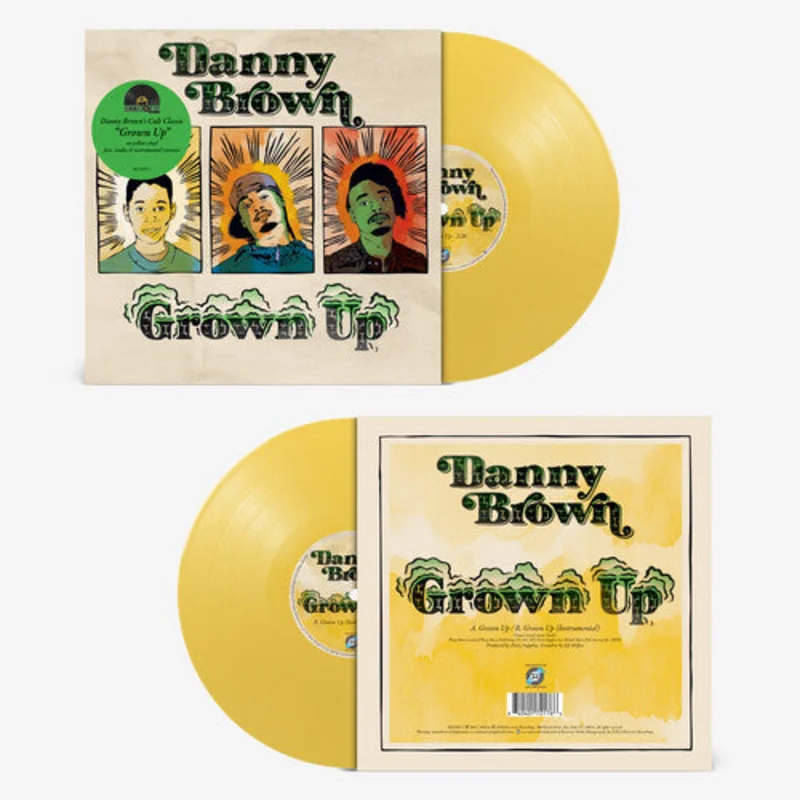 Danny Brown - Grown Up - special 7" release on colored vinyl w/ PS for RSD26