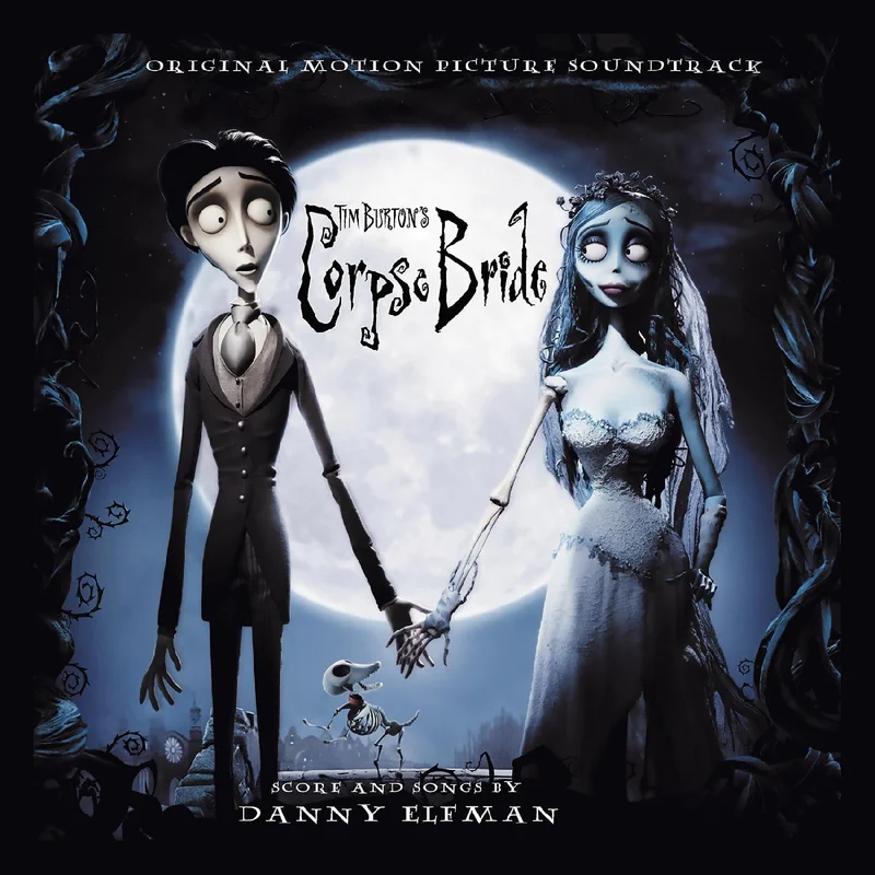 Danny Elfman - Corpse Bride - Original Motion Picture Soundtrack on Super Limited "Blue Moon w/ Purple & Black Splatter" vinyl