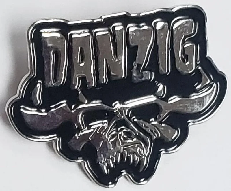 DANZIG ENAMEL BADGE