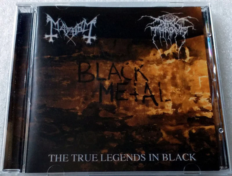 Darkthrone / Mayhem - The True Legends In Black NEW METAL CD
