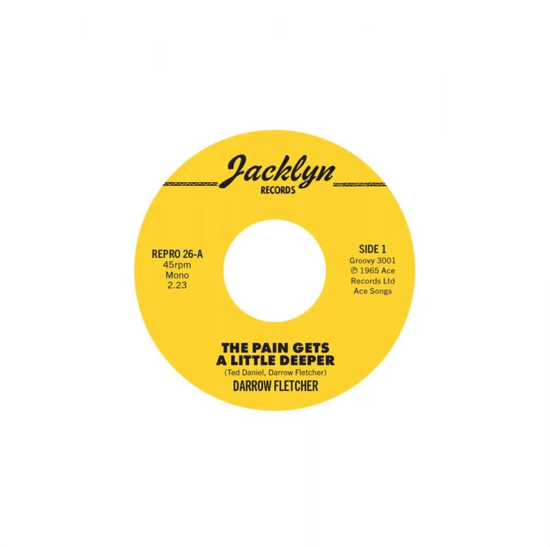 Darrow Fletcher - The Pain Gets a Little Deeper / My Judgement Day 7"