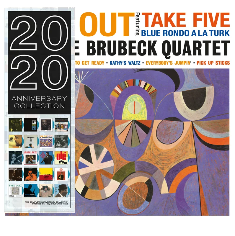 Dave Brubeck - Time Out - 180g import on colored vinyl