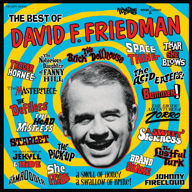 David F Friedman - The Best of David F Friedman - w/ bonus Zine & DVD