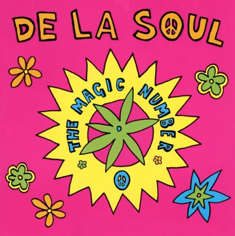 De La Soul - The Magic Number - 7" 45 on limited colored vinyl w/ PS