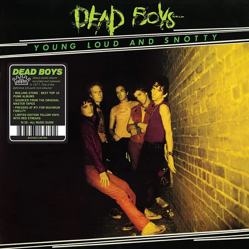 Dead Boys - Young, Loud & Snotty - on limited Clear w/ Red vinyl