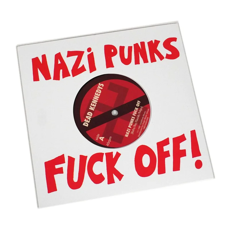 Dead Kennedys - Nazi Punks Fuck Off / Moral Majority 7" in PS