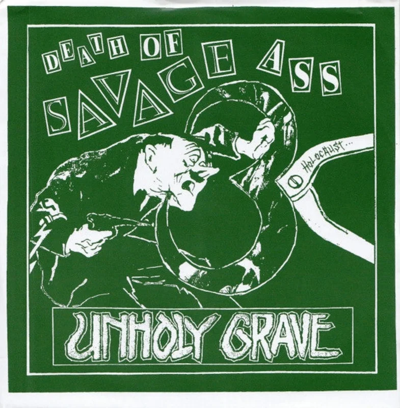 Death Of Savage Ass / Gyarandu - Split USED 7"