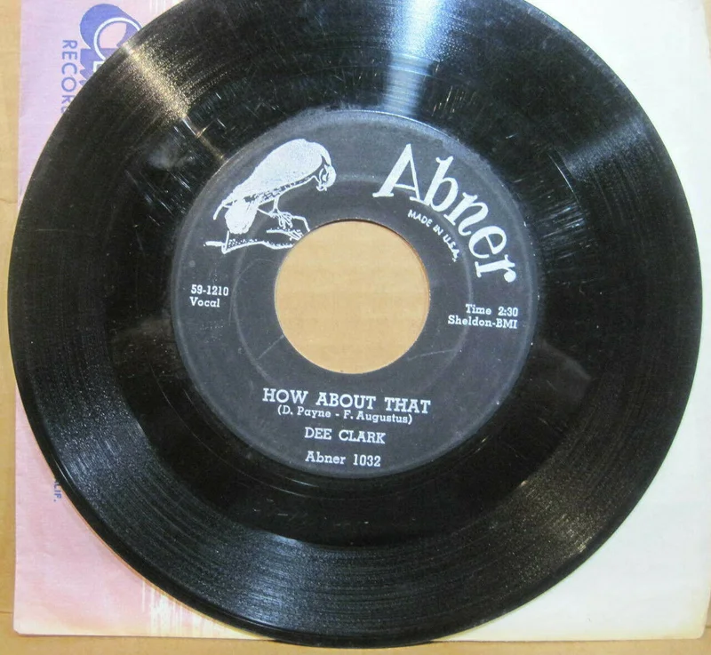 Dee Clark - Blues Get Off My Shoulder b/w How About That