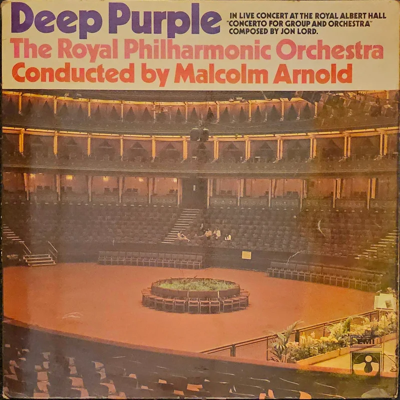Deep Purple, The Royal Philharmonic Orchestra, Malcolm Arnold  Concerto For Group And Orchestra Lp (First Press)