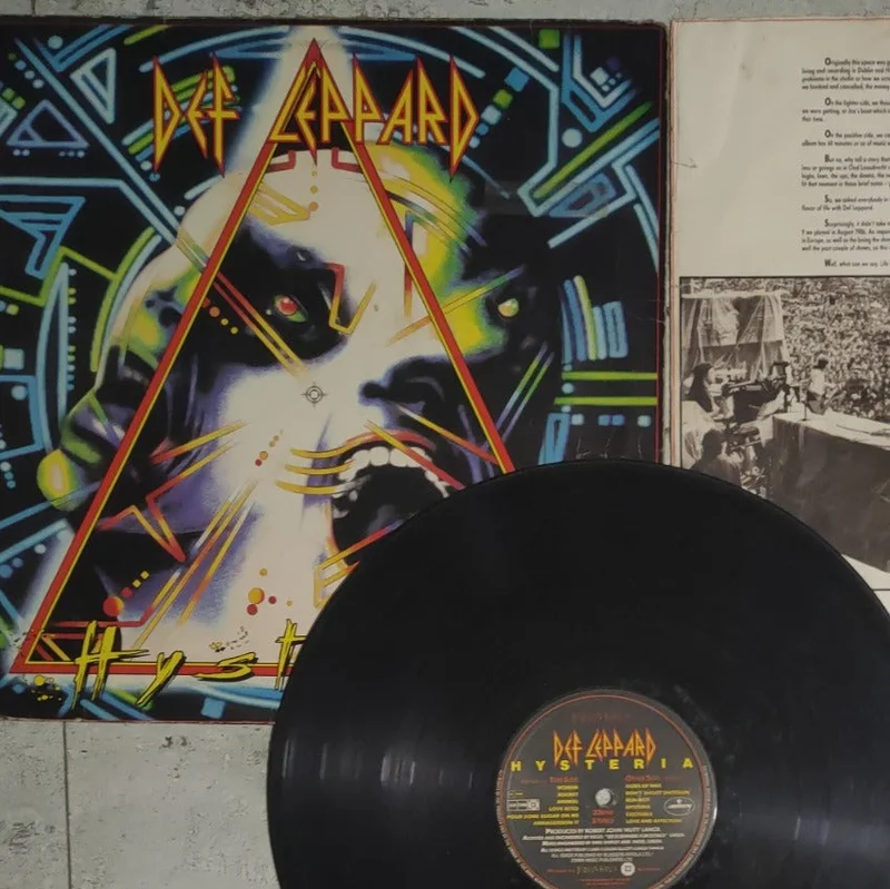 Def Leppard - Hysteria (Used Vinyl - G) HN Marketplace