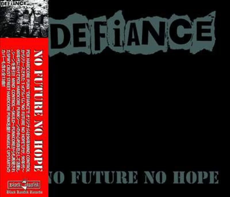 Defiance - No Future No Hope NEW CD