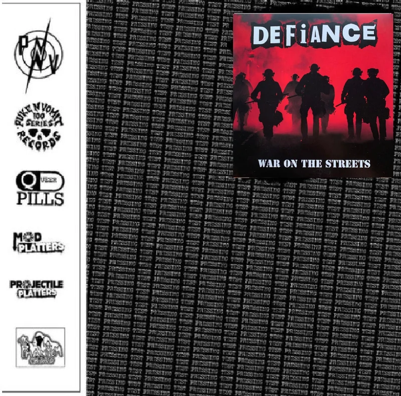 Defiance - War On The Streets USED LP (test press)