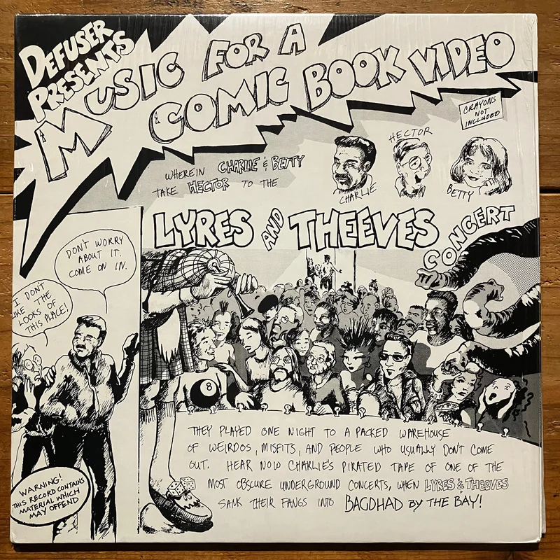 Defuser  Music For A Comic Book Video (LP)