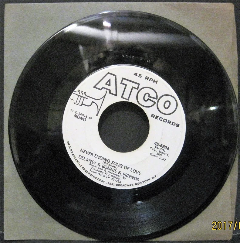 Delaney & Bonnie & Friends - Never Ending Song of Love PROMO