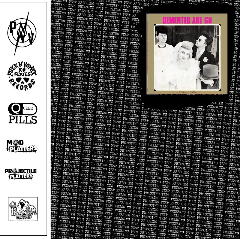 Demented Are Go - In Sickness In Health USED POST PUNK / GOTH LP (test press)