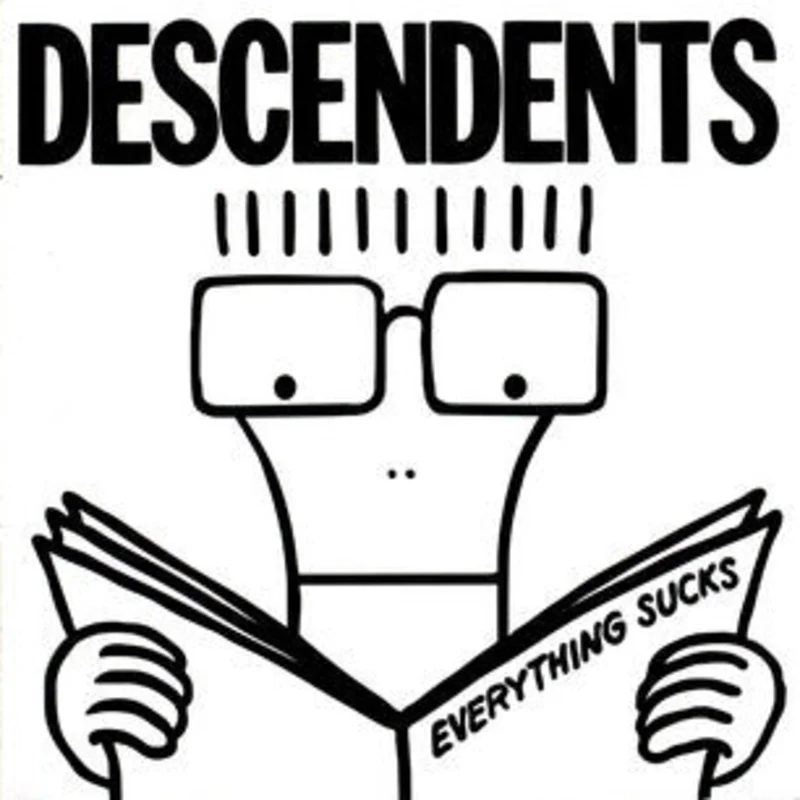 Descendents - Everything Sucks USED LP (black and white swirl vinyl)