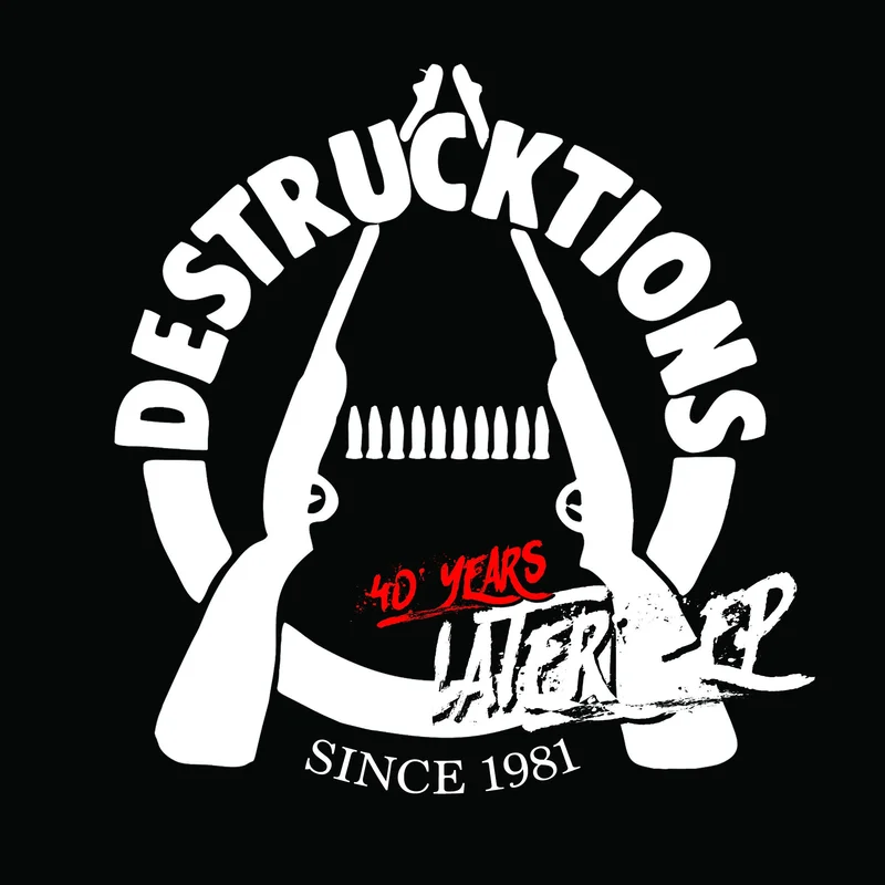 Destrucktions - 40 Years Later  NEW 7" (black vinyl)