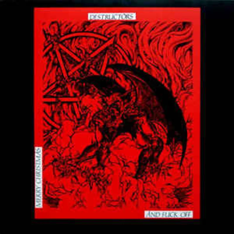 Destructors - Merry Christmas And Fuck Off USED LP