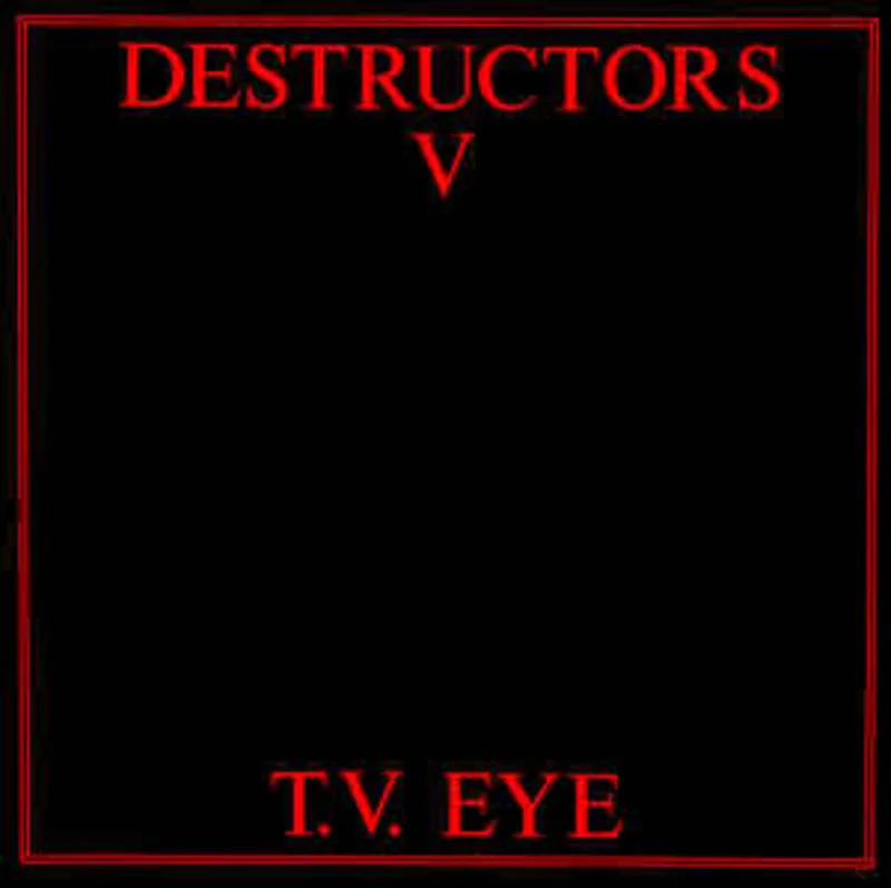 Destructors - TV Eye USED 7"