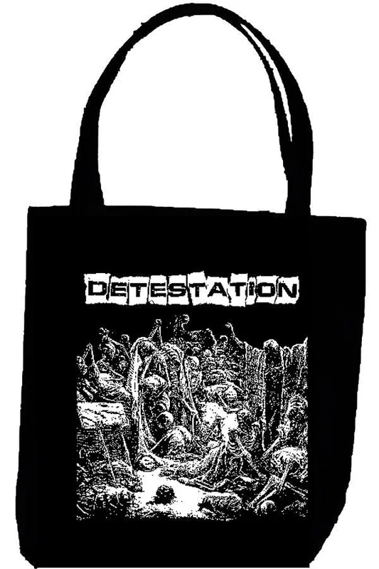 DETESTATION SKULL tote