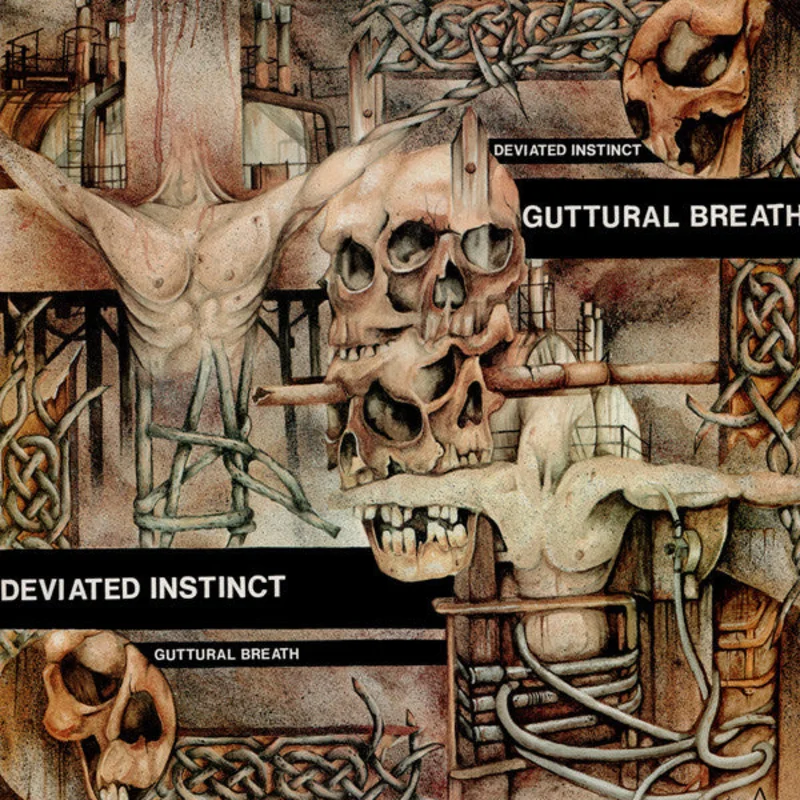 Deviated Instinct - Guttural Breath NEW LP