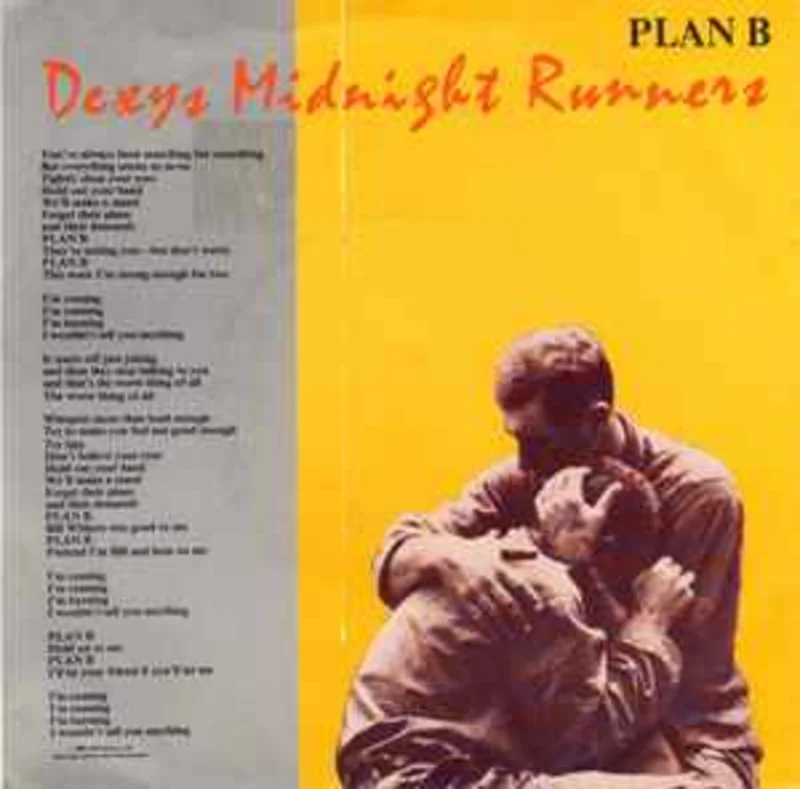 Dexys Midnight Runners  Plan B  (1981)     7"