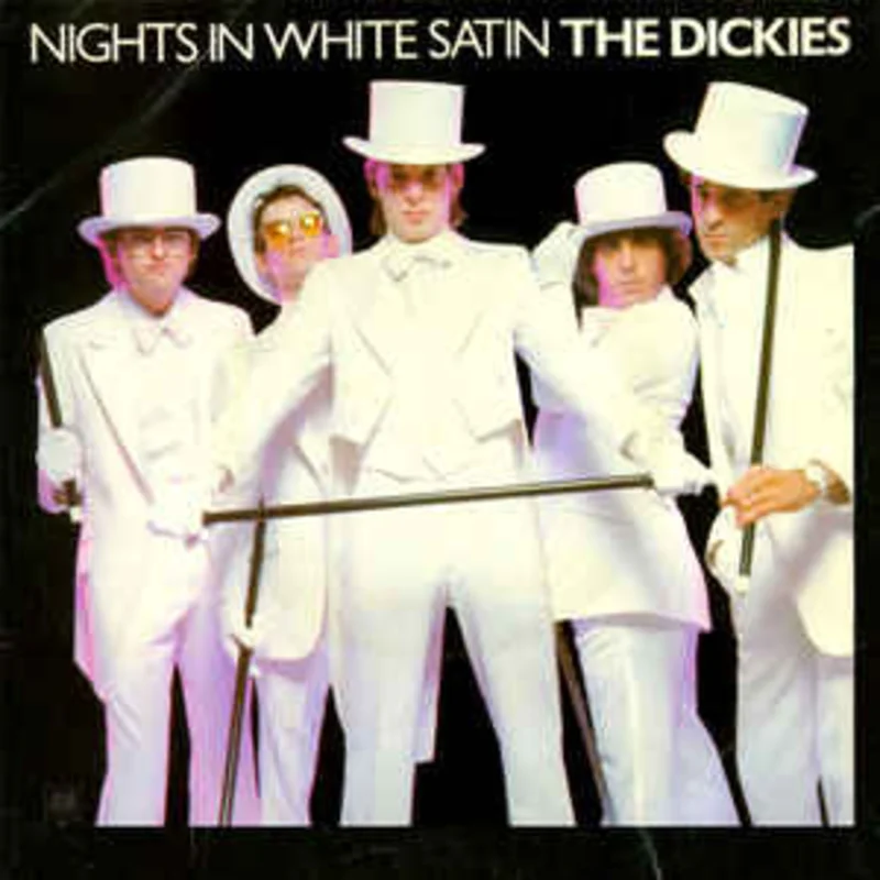Dickies - Nights In White Satin USED 7" (white vinyl)