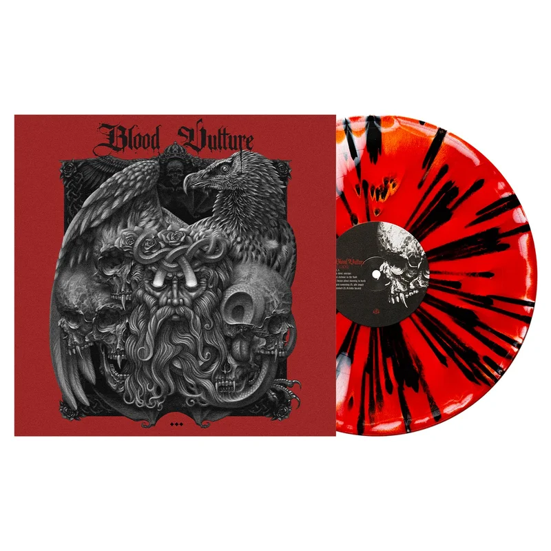 Die Close - Blood Red & White Aside/Bside w/ Heavy Black Splatter LP