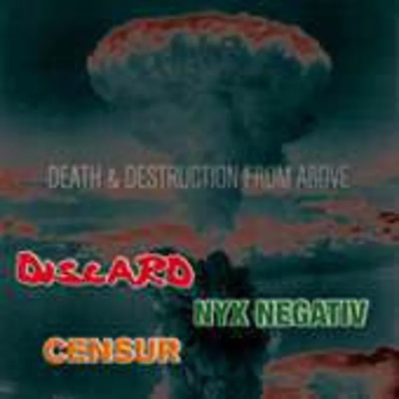 Discard / Censur / Nyx Negativ - Split USED CD