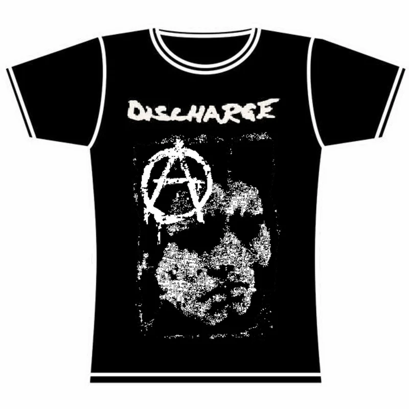 DISCHARGE FACE GIRLS TSHIRT