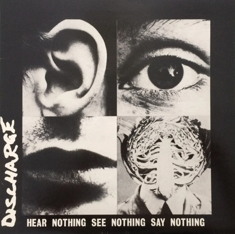 Discharge - Hear Nothing See Nothing Say Nothing USED LP