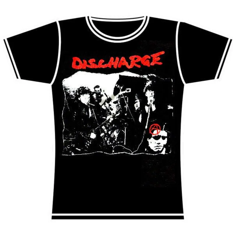 DISCHARGE PIC GIRLS TSHIRT