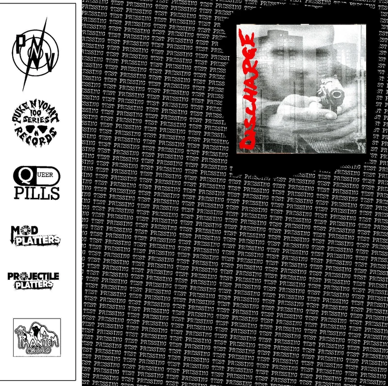 Discharge - S/T USED LP (test press)