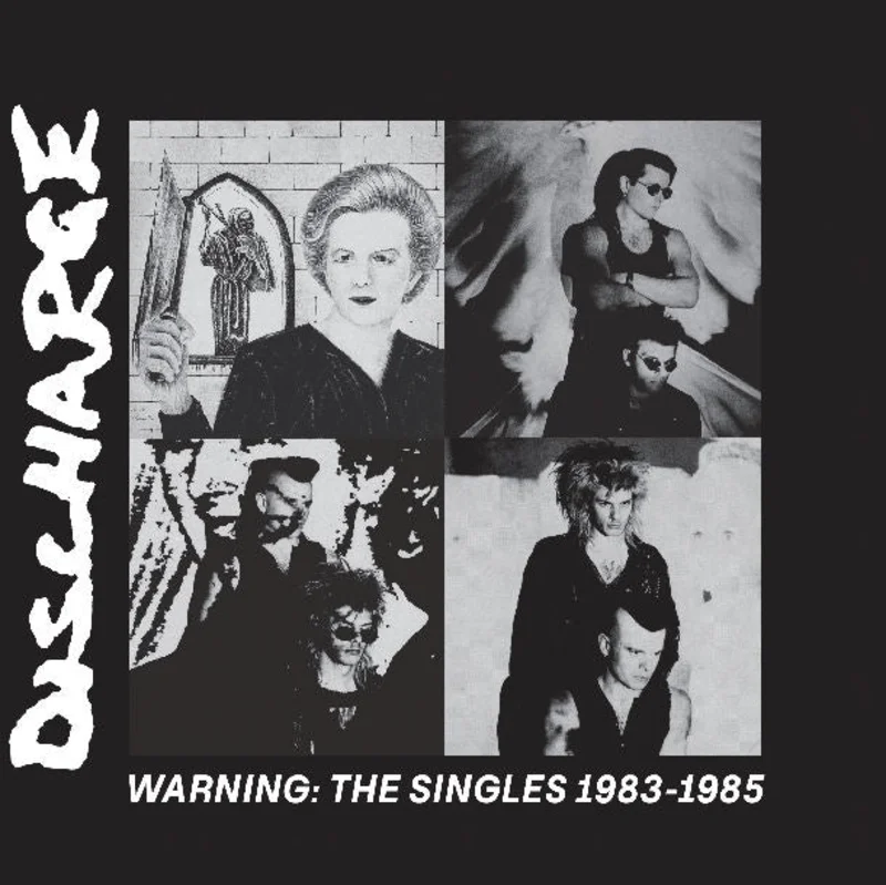Discharge - Warning: The Singles 1983 to 1985  NEW LP (black vinyl)