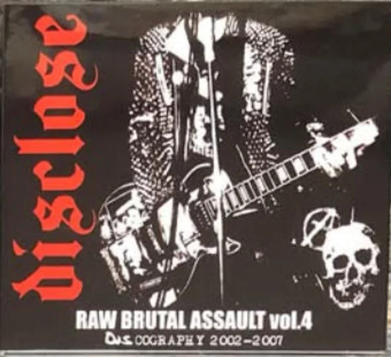 Disclose - Raw Brutal Assault Vol.4 : DISCOGRAPHY 2002 to 2007 NEW 2xCD
